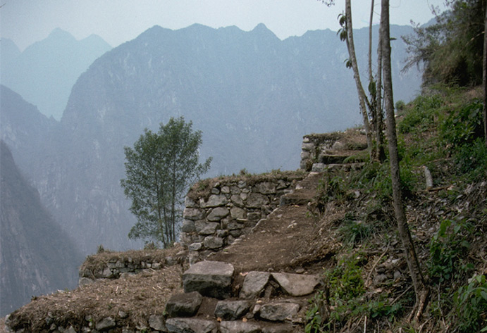 Camino escalonado