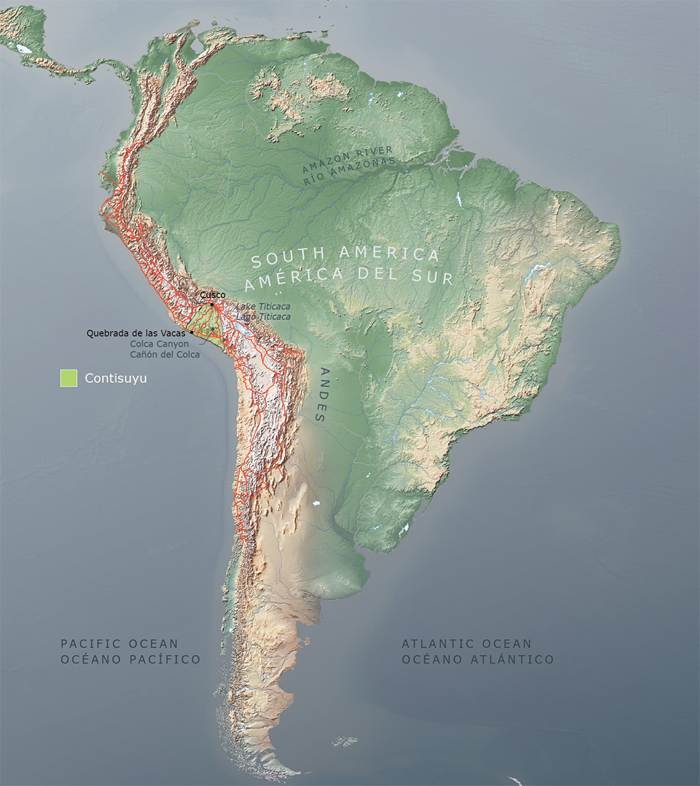 Mapa de Contisuyu