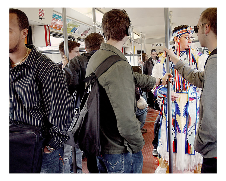 Urban Indian Series (no. 3) by Terrance Houle