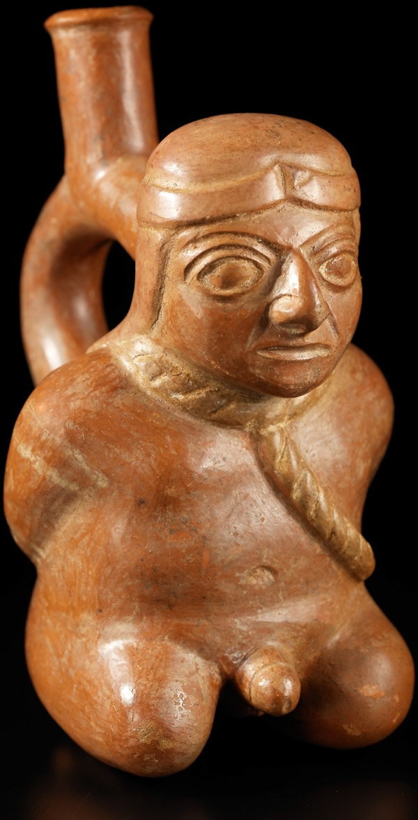 Moche stirrup-spout vessel