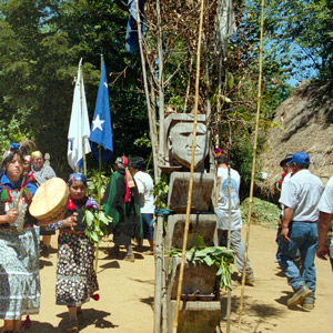 Pole renewal ceremony