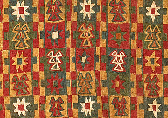 Inka eight-pointed star tunic