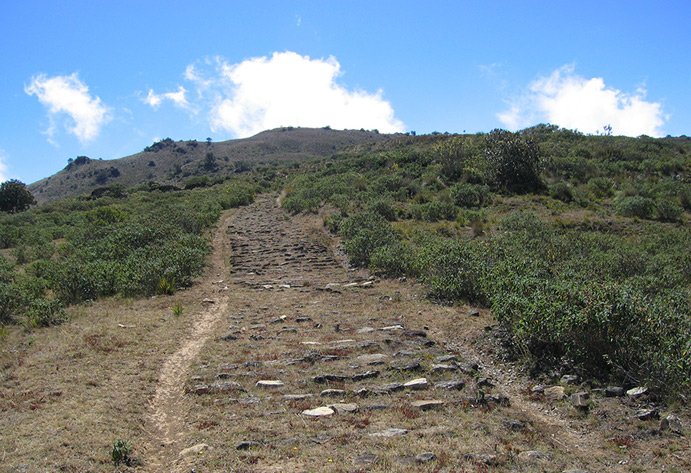 Paved Inka Road