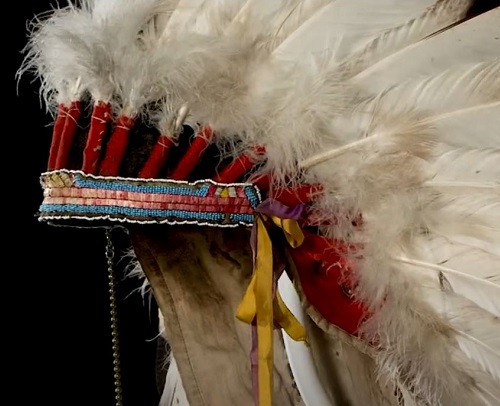 Wapaha, The Eagle Feather Headdress